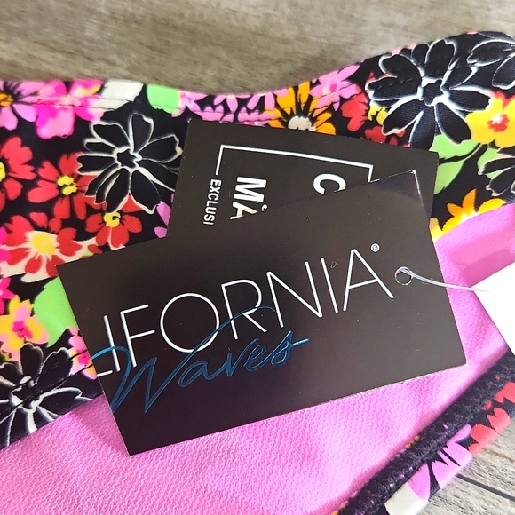 CALIFORNIA WAVES HIPSTER BIKINI BOTTOMS JUNIORS SIZE M NEW WITH TAGS - Picture 6 of 9